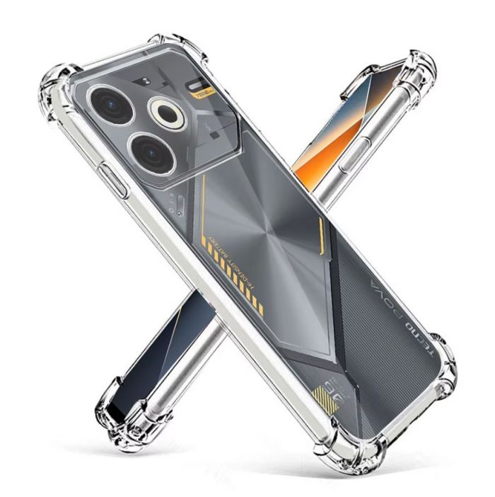 Чохол-накладка BeCover Anti-Shock для Tecno Pova 6 Neo (LI6) Clear (712785)