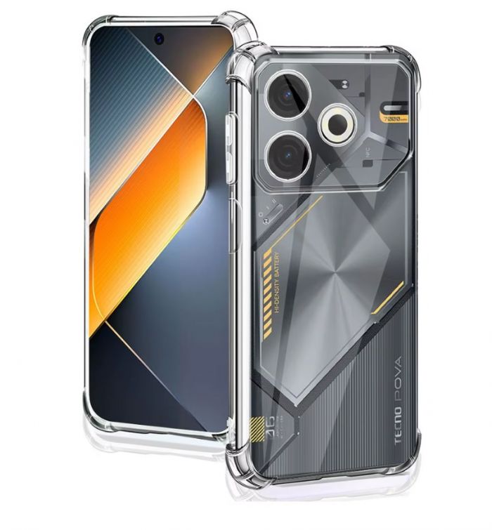 Чохол-накладка BeCover Anti-Shock для Tecno Pova 6 Neo (LI6) Clear (712785)