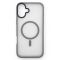 Чохол-накладка BeCover Metal Buttons Case MagSafe для Apple iPhone 16 Gray (712092)