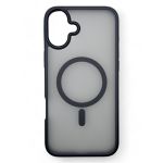 Чохол-накладка BeCover Metal Buttons Case MagSafe для Apple iPhone 16 Black (712090)