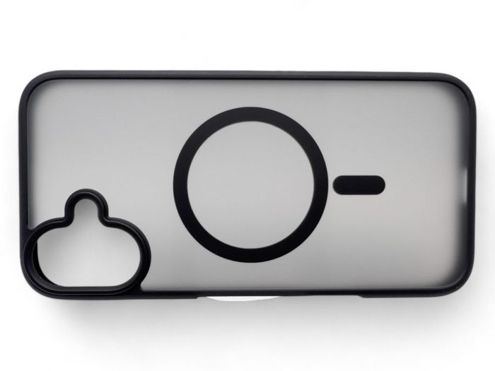 Чохол-накладка BeCover Metal Buttons Case MagSafe для Apple iPhone 16 Black (712090)