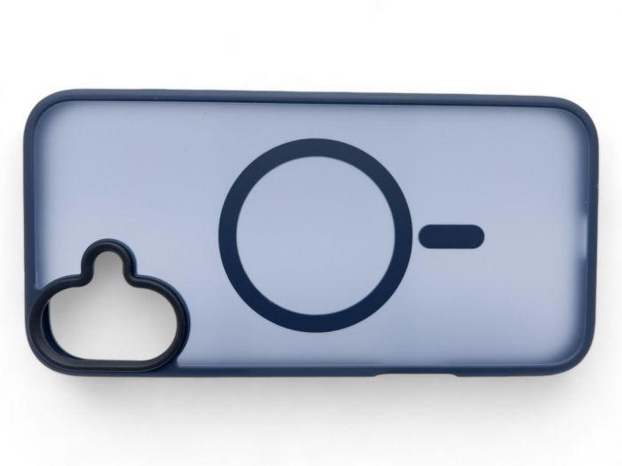 Чохол-накладка BeCover Metal Buttons Case MagSafe для Apple iPhone 16 Plus Blue (712094)