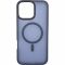Чохол-накладка BeCover Metal Buttons Case MagSafe для Apple iPhone 16 Pro Max Blue (712100)