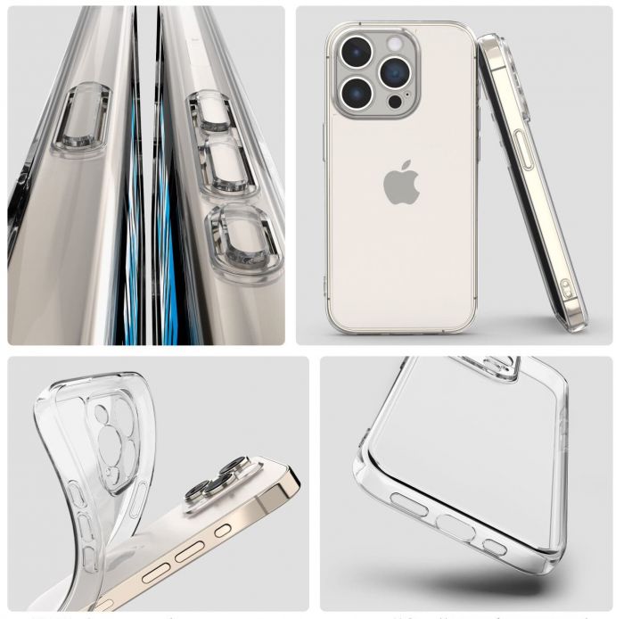 Чохол-накладка BeCover для Apple iPhone 16 Pro Transparancy (712279)