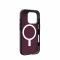 Чохол-накладка Urban Armor Gear Civilian Magsafe для Apple iPhone 16 Pro Bordeaux (114444119049)