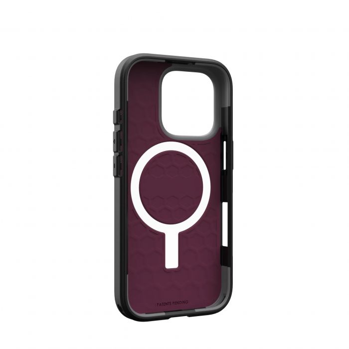 Чохол-накладка Urban Armor Gear Civilian Magsafe для Apple iPhone 16 Pro Bordeaux (114444119049)