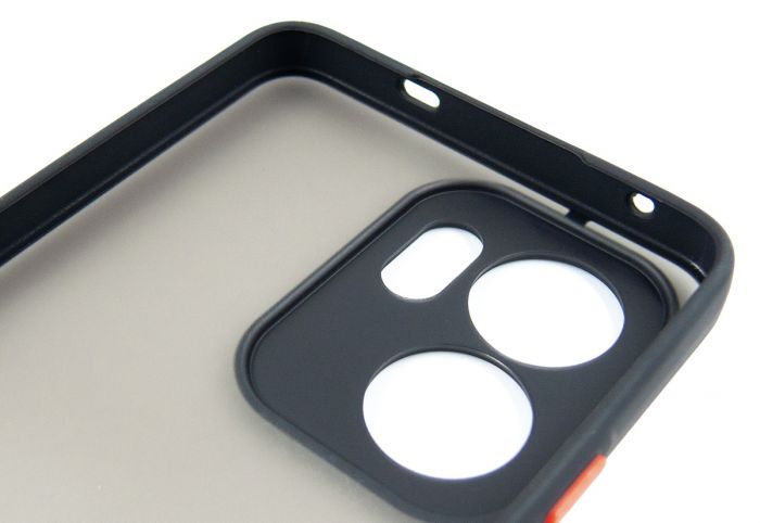 Чохол-накладка Dengos Matt для Oppo Reno 13F Black (DG-TPU-MATT-166)