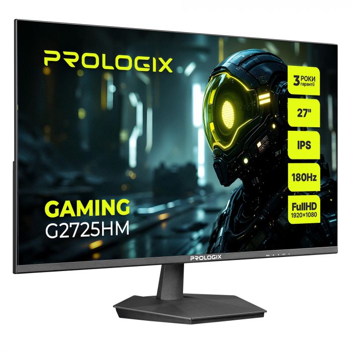 Монітор Prologix Gaming 27" G2725HM IPS Black 180Hz