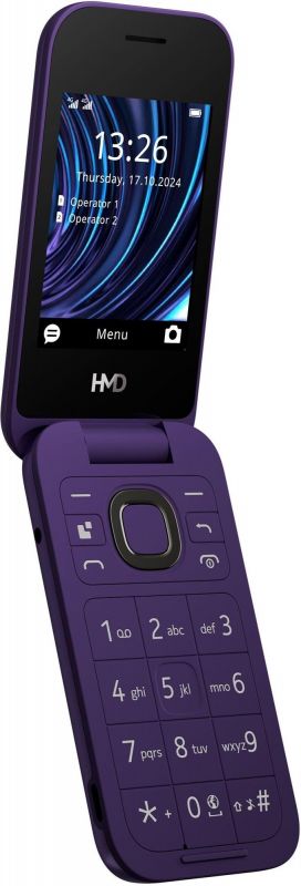 Мобільний телефон HMD 2660 Flip Violet