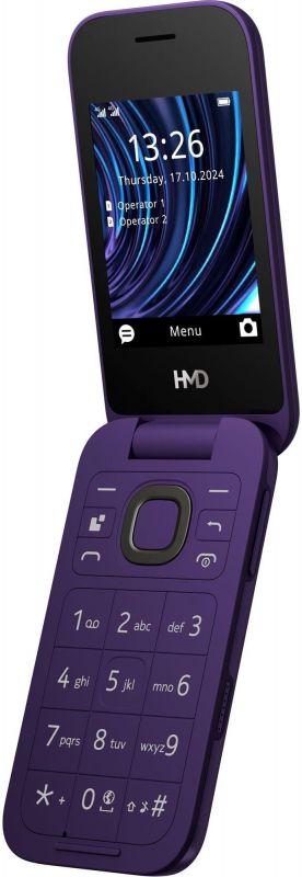 Мобільний телефон HMD 2660 Flip Violet