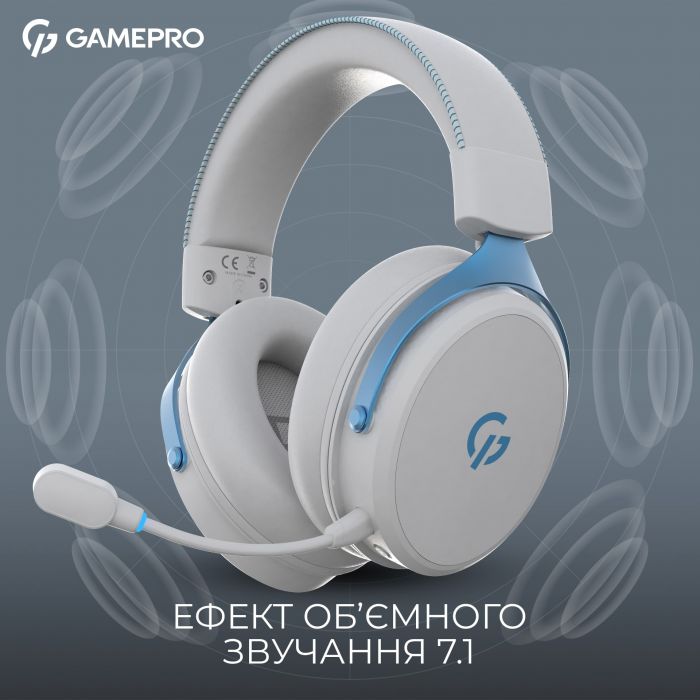 Гарнітура GamePro Asgard Skadi White (HSW191WB)
