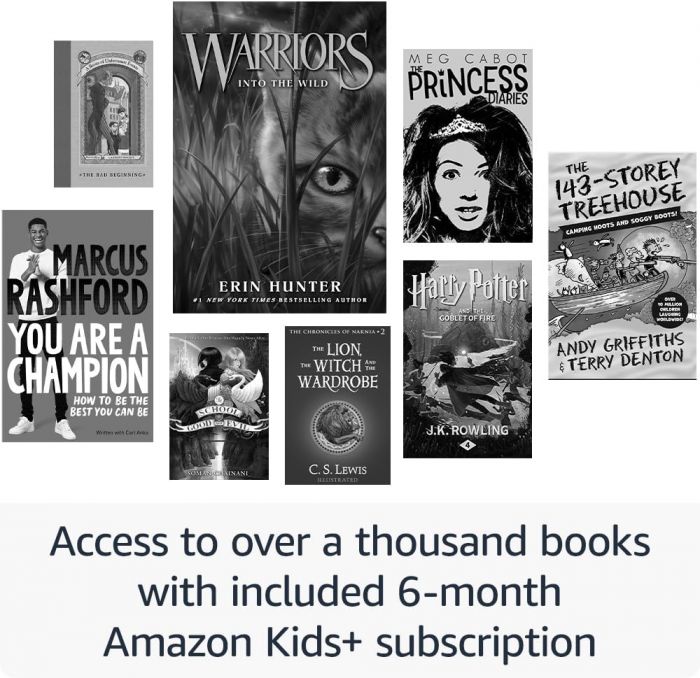 Електронна книга Amazon Kindle Paperwhite Kids (12th Gen) 16GB Black with Cyber City Cover_JP