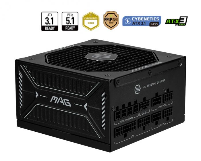 Блок живлення MSI MAG A1000GLS PCIE5 PCIE5 1000W