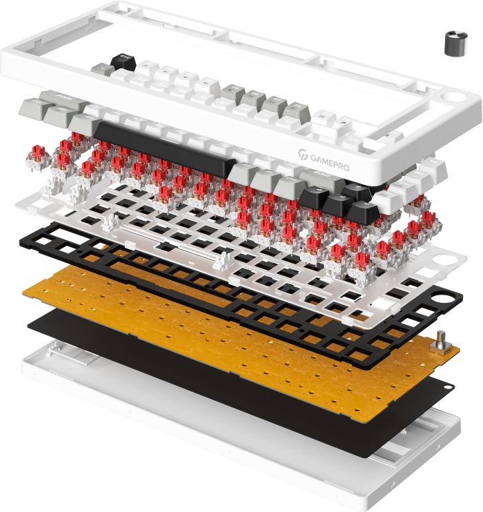 Клавіатура GamePro Genesis MK126 Silverlight