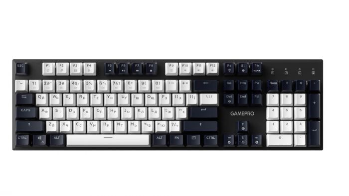 Клавіатура GamePro Genesis Metallic MK144B Outemu Red Swithes USB Black