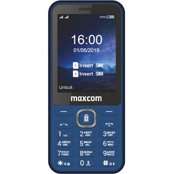 Мобiльний телефон Maxcom MM814 Type-C Blue
