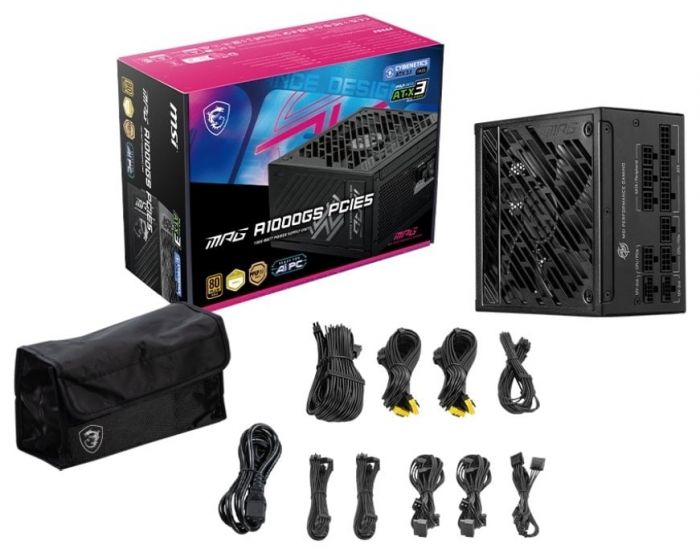 Блок живлення MSI MPG A1000GS PCIE5 1000W
