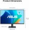 Монітор Asus 27" VA279HG (90LM04J1-B02371) IPS Black 120Hz