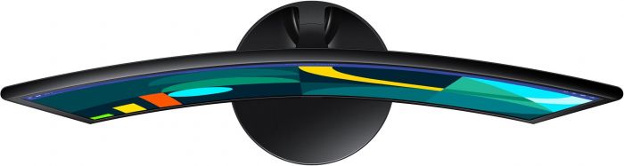 Монiтор Samsung 24" Essential S3 LS24D360 (LS24D360GAIXUA) VA Black Curved 100Hz