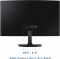 Монiтор Samsung 24" Essential S3 LS24D360 (LS24D360GAIXUA) VA Black Curved 100Hz