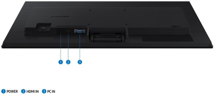 Монiтор Samsung 24" G3 LS24D300G (LS24D300GAIXUA) IPS Black 100Hz