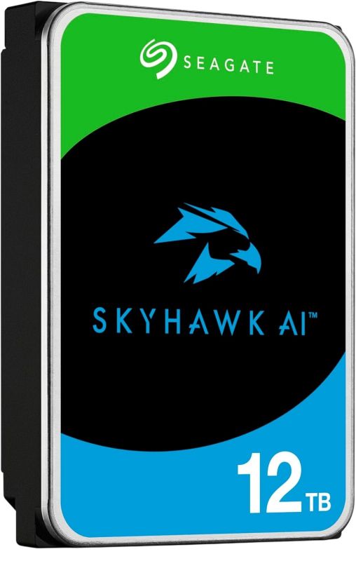 Накопичувач HDD SATA 12.0TB Seagate SkyHawk AI Surveillance 7200rpm 512MB (ST12000VE003)