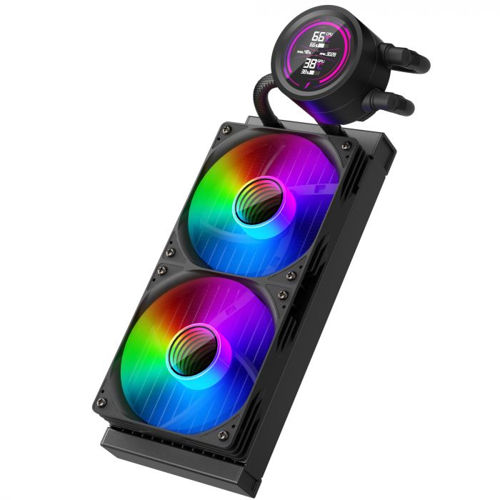 Система водяного охолодження 1stPlayer TS4-240 Black