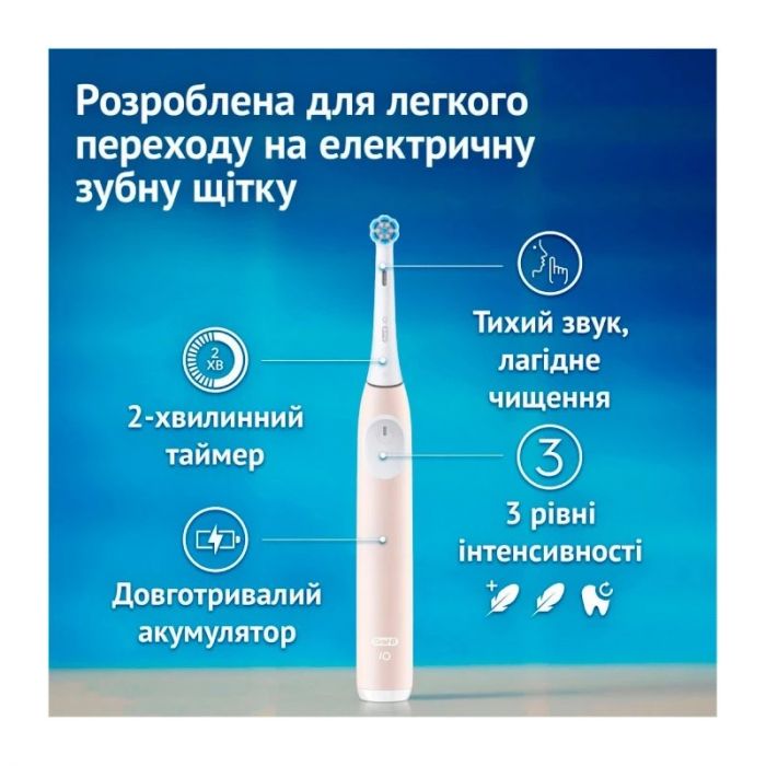Зубна електрощітка Braun Oral-B iO Series 2 iOS2.1C9.0 Pink