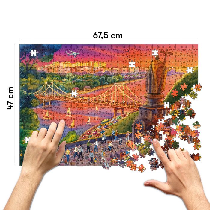 Пазл Orner Прогулянка Києвом 1000 елементів