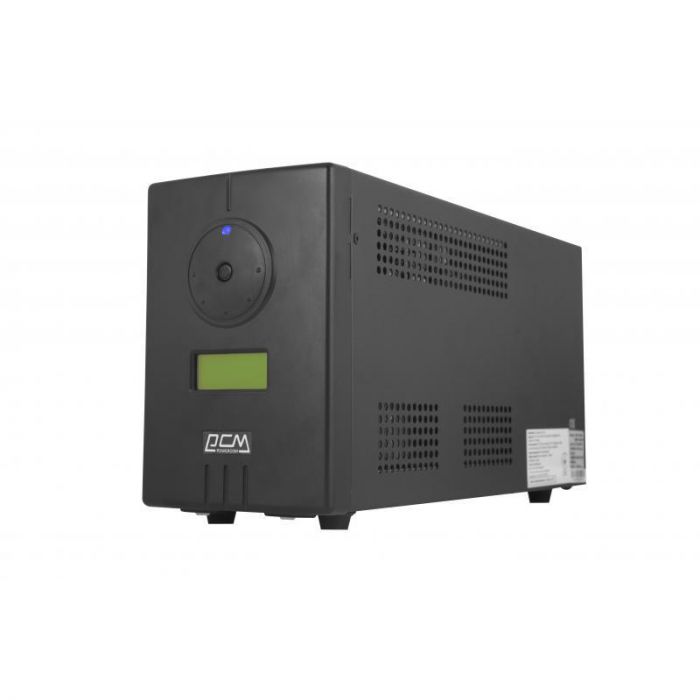 Джерело безперебійного живлення Powercom INF-1500, Lin.int., AVR, 2 х евро, USB, металл (00210203)