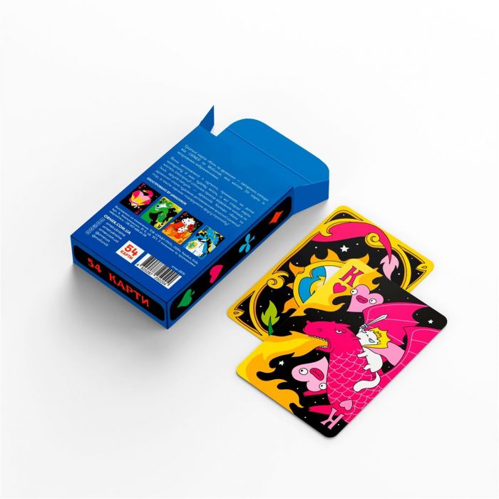 Гральні карти Orner Коти та Дракони (orner-2870)