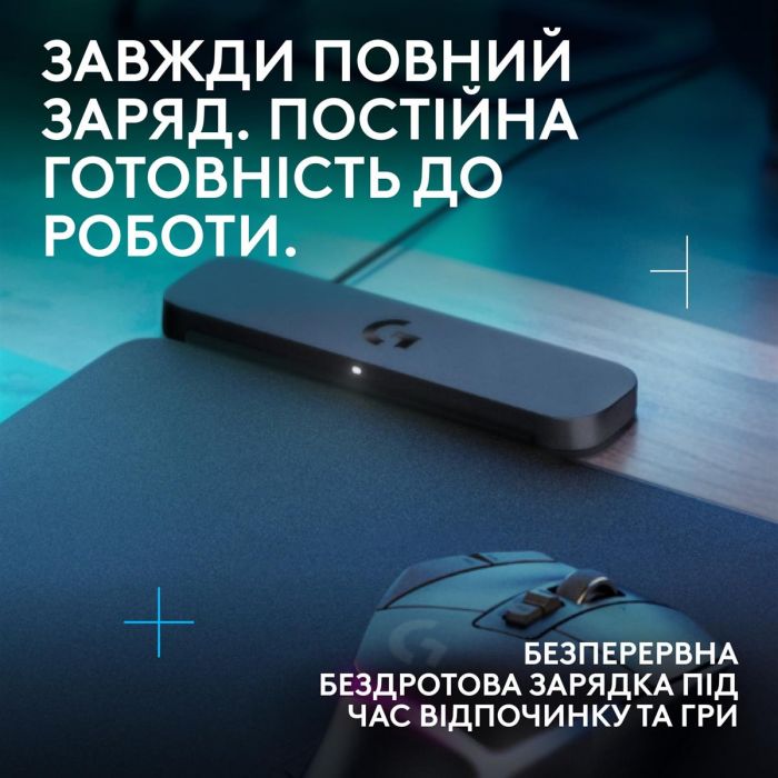 Ігрова поверхня Logitech G PowerPlay 2 Black (947-000003)