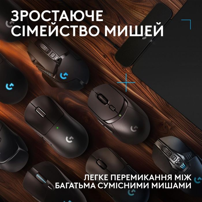 Ігрова поверхня Logitech G PowerPlay 2 Black (947-000003)