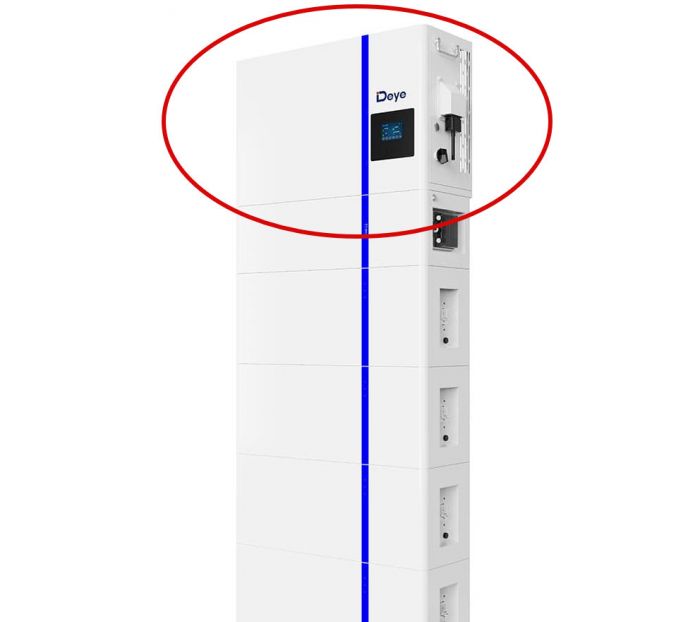 Інвертор гібридний All-in-one 6kW Deye AI-W5.1-6P1-EU-B, однофазний (складова комплекту)