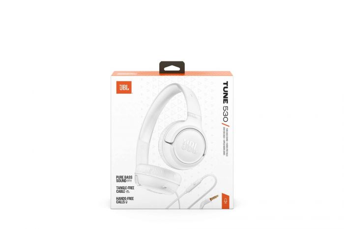 Гарнiтура JBL Tune 530 White (JBLT530WHT)