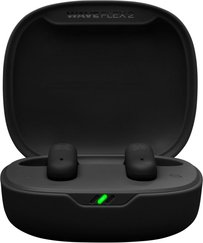 Bluetooth-гарнітура JBL Wave Flex 2 Black (JBLWFLEX2BLK)