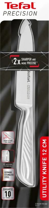 Ніж універсальний Tefal Precision 12 см (K2890524)