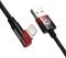 Кабель Baseus MVP 2 USB - Lightning, 2.4A, 1м Black/Red (CAVP000020)