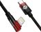 Кабель Baseus MVP 2 USB Type-C - Lightning (M/M), 20W, 2 м Black/Red (CAVP000320)