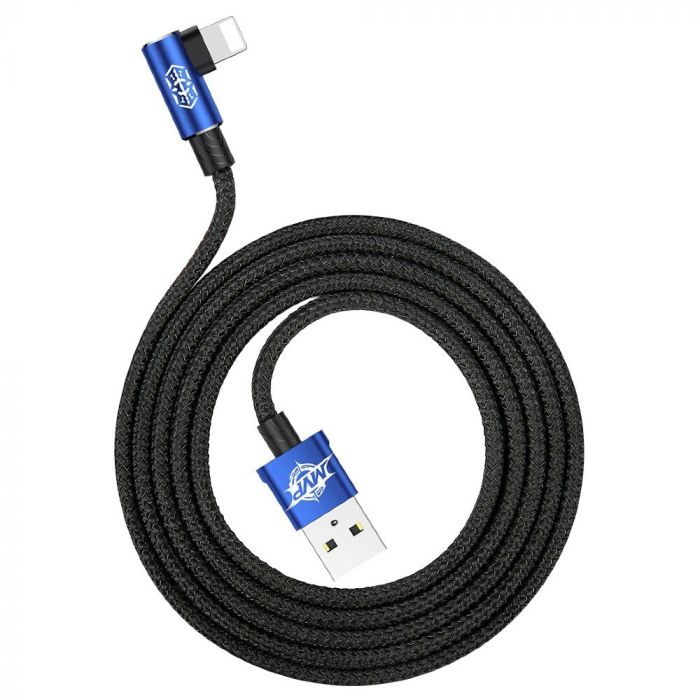 Кабель Baseus MVP USB - Lightning (M/M), 1.5A, 2 м Blue (CALMVP-A03)