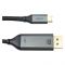 Кабель Cabletime USB Type-C - DisplayPort (M/M), 4K, Ultra HD, 1.8м, V1.2, Black (CA913305)