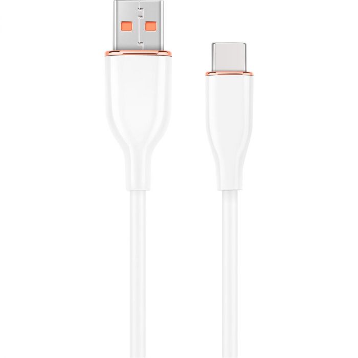 Кабель Cablexpert USB - USB Type-C (M/M), 2.1 A, 1.5 м, White (CC-USB2S-AMCM-1.5M-W)