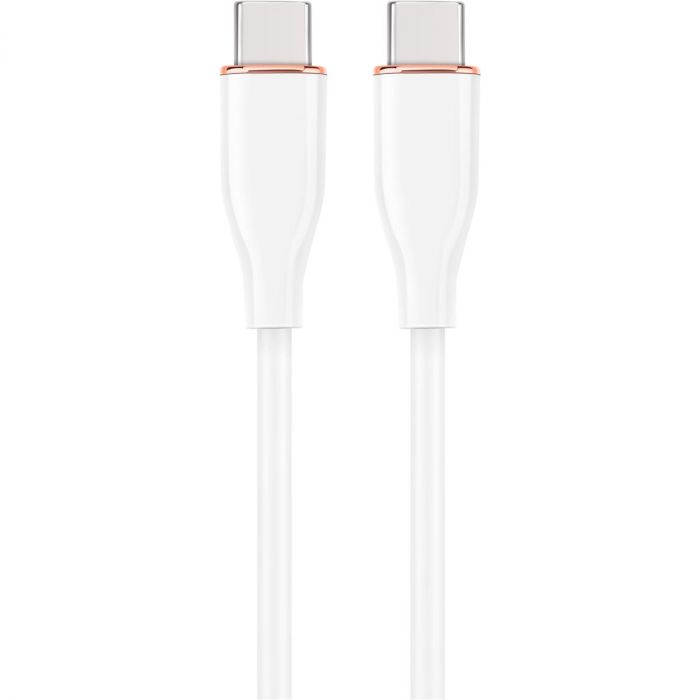 Кабель Cablexpert USB Type-C - USB Type-C (M/M), 3 A, 60 W, 1.5 м, White (CC-USB2S-CMCM-1.5M-W)