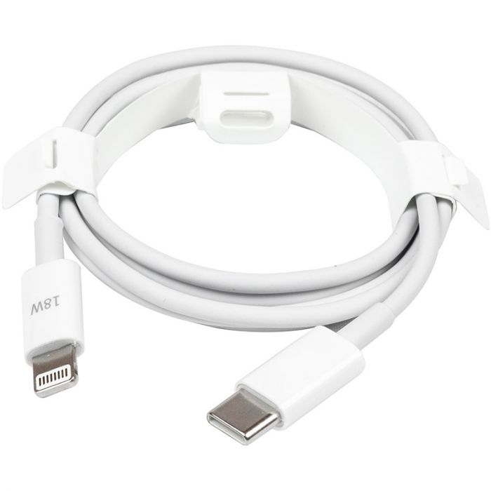Кабель PowerPlant USB Type-C - Lightning (M/M), 18W, 1 м  (CA913268)