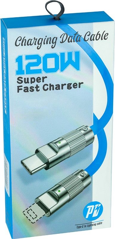 Кабель PowerPlant USB Type-C - USB Type-C (M/M) PD 120W, 3 м, Orange (CA913923)