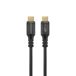 Кабель Promate PowerBolt240 USB Type-C - USB Type-C (M/M), 5 A, 240 W, 1 м, Black