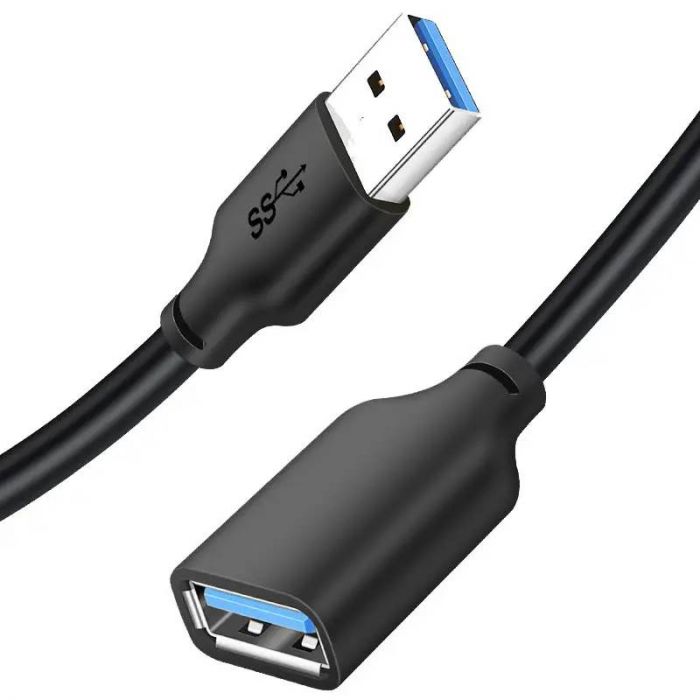 Кабель-подовжувач Cabletime USB - USB V 3.0 (M/F), 2 м, Black (CA11L)