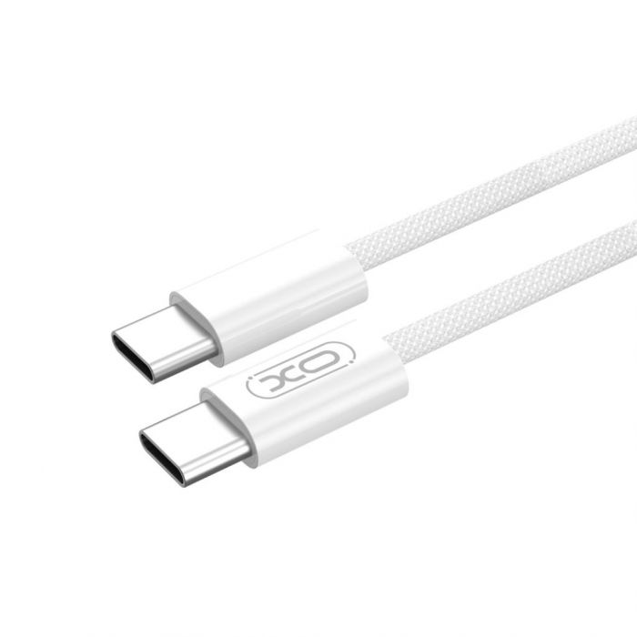 Кабель XO NB-Q259 USB Type-C - USB Type-C (M/M), 1 м, White (XO-NB-Q259-WH)