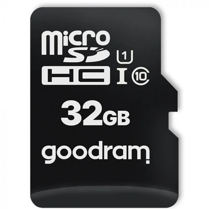 Карта пам`ятi MicroSDHC 32GB UHS-I Class 10 GOODRAM + SD-adapter + OTG Card reader (M1A4-0320R12)