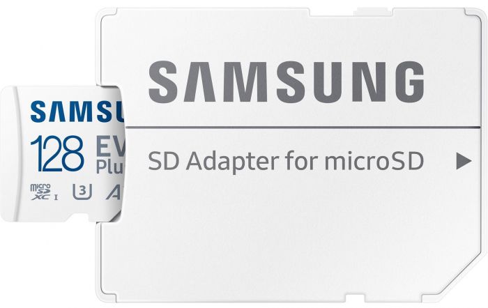 Карта пам`яті MicroSDXC  128GB UHS-I/U3 Class 10 Samsung Evo Plus R160MB/s + SD-адаптер (MB-MC128SA/EU)